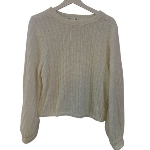 Altar'd State fuzzy long sleeve sweater large - Picture 1 of 4